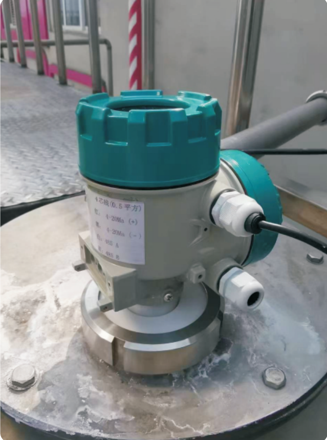 天友乳业液位计监测项目